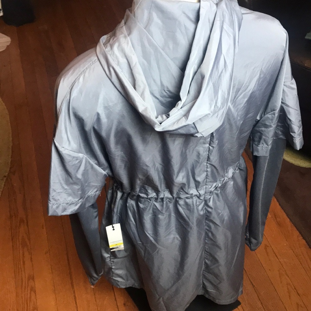 Zelos NWT 2Fer windbreaker in steel gray - Picture 4 of 8